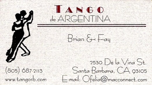 Brian & Fay Tango Dance